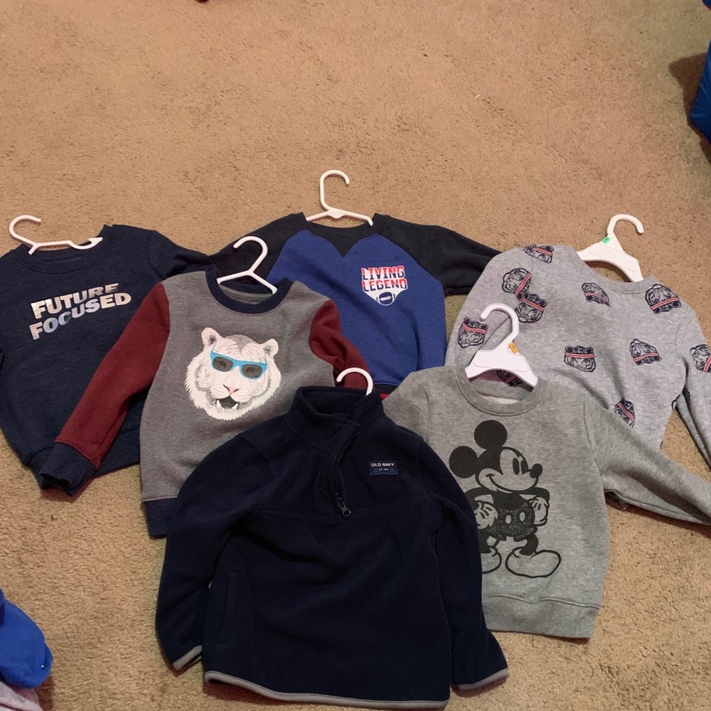 Toddler boys Sweatshirt BUNDLE